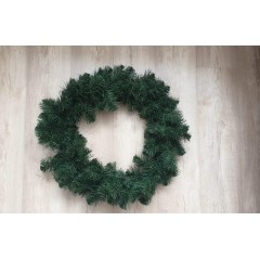 Рождественский новогодний еловый венок 30 см