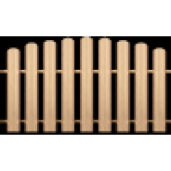 Металлический штакетник трапециевидный 100 мм Двухсторонний Бархатный шоколад Матовый