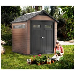 Хозяйственный блок Keter Fusion 757 махагон 530 антрацит 902