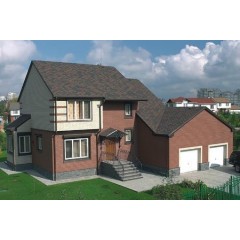 Черепица гибкая  однослойная Rocky Медный отлив 3,0 кв.м