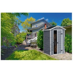 Хозяйственный блок Keter MANOR 4x3 серый 927 белый 417