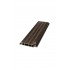 Террасная доска из ДПК бесшовная SaveWood Padus темно-коричневый 6 м