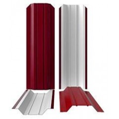 Металлический штакетник трапециевидный узкий 100 мм RAL 6002 зеленая листва