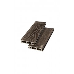 Террасная доска из ДПК SaveWood Fagus темно-коричневый 6 м