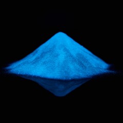 Люминофор с размером частиц 10-55 мкм длительного свечения, цвет послесвечения-бирюзовый