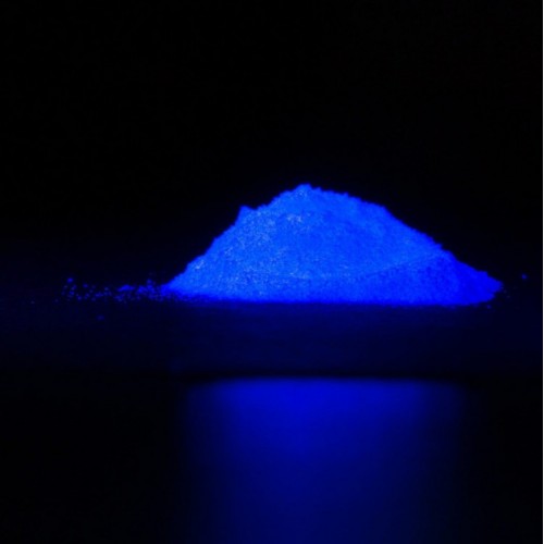 Люминофор с размером частиц 35-45 мкм длительного свечения, цвет послесвечения-синий